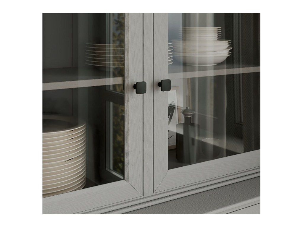 Pomolino Mobile Piazza d.30x30x30h Nero Opaco Ral 9005 | GTV - immagine 2